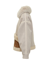 Ava Adore beige shearling jacket - Ava Adore | $store$