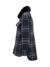 Ava Adore checked wool coat with collar - Ava Adore | $store$