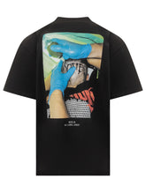 44 Label Group T-Shirt Nera con Logo Ricamato - 44 Label Group | $store$