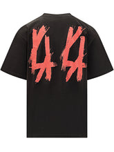 T-shirt nera oversize 44 Label Group con stampa "Front Row" - 44 Label Group | $store$