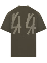 44 Label Group T-Shirt Verde Logo Uomo - 44 Label Group | $store$