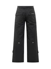 44 Label Group Pantaloni Cargo Neri con Tasche e Zip - 44 Label Group | $store$