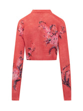 Des Phemmes cropped cardigan with print. - COLLEZIONE TEAM EC | $store$