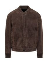 Salvatore Santoro Giacca Bomber in Pelle Scamosciata - Abbigliamento Uomo | $store$