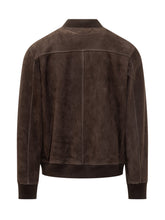 Salvatore Santoro Giacca Bomber in Pelle Scamosciata - Abbigliamento Uomo | $store$