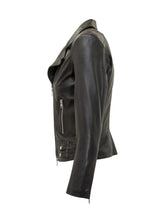 Giacca in Pelle Bully Nera Biker - Abbigliamento Donna | $store$