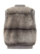 Sword Gilet Grigio in Pelliccia Donna - Abbigliamento Donna | $store$