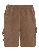 Barrow Shorts Cargo in Pile Beige con Logo - Abbigliamento Uomo | $store$