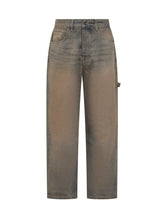 Barrow Jeans Larghi in Denim Effetto Vintage - Abbigliamento Uomo | $store$