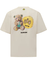 T-shirt Beige con Stampa Smiley Barrow - Abbigliamento Uomo | $store$