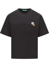 Barrow Black T-shirt with BRW Logo and Emoji - Barrow | $store$