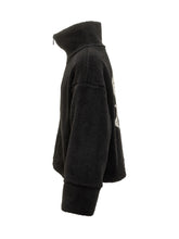 Barrow Black Fleece Jacket with Zip - Barrow | $store$