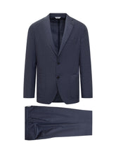 Boglioli Abito Blu In Lana Due Pezzi - Abbigliamento Uomo | $store$