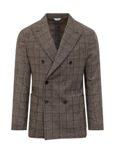 Boglioli Double-Breasted Prince of Wales Jacket - Boglioli | $store$