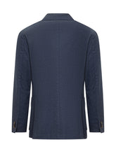 Boglioli Blue Wool Double Breasted Blazer - Boglioli | $store$