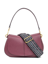 Gianni Chiarini Bordeaux Leather Shoulder Bag - COLLEZIONE TEAM EC | $store$