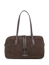Gianni Chiarini Brown Suede Leather Bag - COLLEZIONE TEAM EC | $store$
