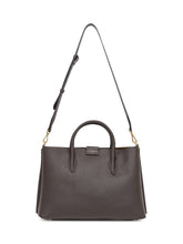 Gianni Chiarini Brown Grained Leather Tote Bag - COLLEZIONE TEAM EC | $store$