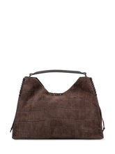 Gianni Chiarini brown suede bag - COLLEZIONE TEAM EC | $store$