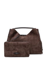 Gianni Chiarini brown suede bag - COLLEZIONE TEAM EC | $store$
