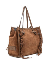 Gianni Chiarini Marcella Suede Bag with Fringes - COLLEZIONE TEAM EC | $store$