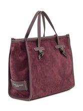 Gianni Chiarini Miss Marcella Suede Bag in Bordeaux - COLLEZIONE TEAM EC | $store$
