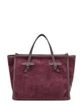 Gianni Chiarini Miss Marcella Suede Bag in Bordeaux - COLLEZIONE TEAM EC | $store$