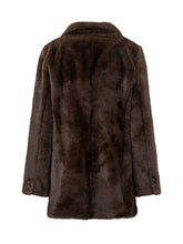 Valentini Cappotto Doppiopetto in Eco Pelliccia Donna - Abbigliamento Donna | $store$