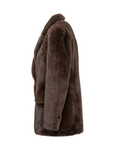 Valentini Cappotto Doppiopetto in Eco Pelliccia Donna - Abbigliamento Donna | $store$