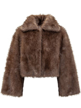 Valentini 1972 Cropped Faux Fur Jacket - COLLEZIONE TEAM EC | $store$