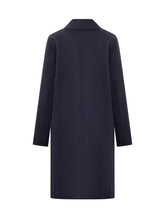 Tory Burch Cappotto in Lana Blu Navy - Abbigliamento Donna | $store$