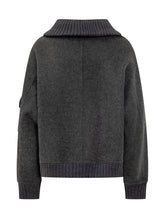 Parosh Grey Wool Jacket with Utility Pockets - COLLEZIONE TEAM EC | $store$