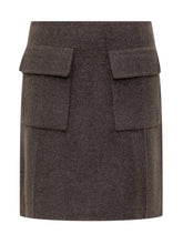Wool mini skirt with pockets P.A.R.O.S.H. - COLLEZIONE TEAM EC | $store$
