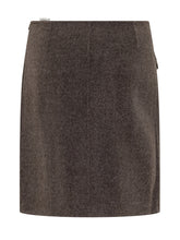 Wool mini skirt with pockets P.A.R.O.S.H. - COLLEZIONE TEAM EC | $store$