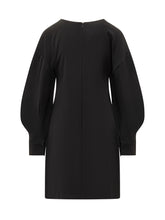 Black balloon sleeve dress P.A.R.O.S.H. - COLLEZIONE TEAM EC | $store$