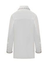 The Seafarer Women s White Shirt with Studs - COLLEZIONE TEAM EC | $store$