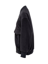 The Seafarer Blue Wool Bomber Jacket with Cargo Pockets - COLLEZIONE TEAM EC | $store$