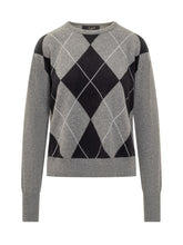 Seventy Argyle Crew Neck Sweater - COLLEZIONE TEAM EC | $store$