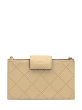 Tory Burch Borsa in Pelle Trapuntata Beige - Borse A Spalla Donna | $store$
