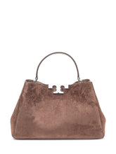 Borsa Tory Burch Eleanor Suede Media Cammello - Borse A Mano Donna | $store$