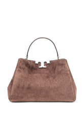 Borsa Tory Burch Eleanor Suede Media Cammello - Borse A Mano Donna | $store$