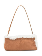 Brown Shearling and Suede Bag Marni - COLLEZIONE TEAM EC | $store$