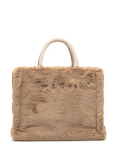 Marni Shopper Bag in Beige Fur with Handles - COLLEZIONE TEAM EC | $store$