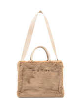 Marni Shopper Bag in Beige Fur with Handles - COLLEZIONE TEAM EC | $store$