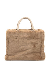Marni Shopper Bag in Beige Fur with Handles - COLLEZIONE TEAM EC | $store$