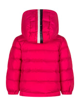 Moncler Kids Piumino Rosa con Cappuccio - Abbigliamento Bambini | $store$