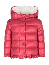 Moncler Kids Piumino Rosa con Volant sul Fondo - Abbigliamento Bambini | $store$