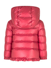 Moncler Kids Piumino Rosa con Volant sul Fondo - Abbigliamento Bambini | $store$
