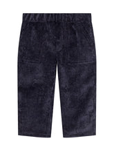 Moncler Kids Blue Corduroy Pants - COLLEZIONE TEAM EC | $store$