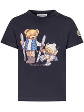 Moncler Kids T-Shirt con Orsetti Sciatori - Abbigliamento Bambini | $store$